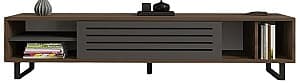 Comoda TV Trendy Eray Nuc (Maro)/Antracit (Gri)