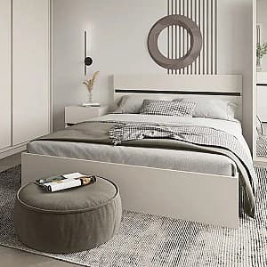 Кровать Yasen Лондон LOZ160 Кашемир / Антрацит