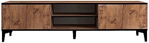 Тумба под ТВ Trendy Begi Атлантическая Сосна (Коричневый)/Черный