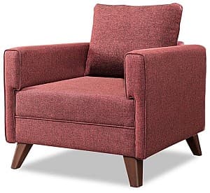 Fotoliu Trendy Bella Rosu Claret