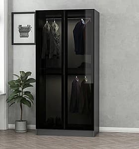 Dulap Trendy Kale Glass Antracit 190