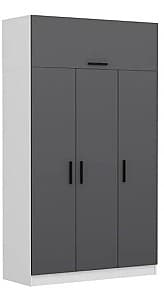 Dulap Trendy Minar 3 Kapak 2 235 Alb Antracit