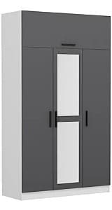 Dulap Trendy Minar 235 Antracit Alb