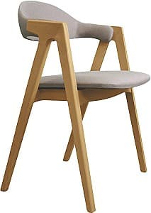 Стул DP Logan Ambrella 09(Серый)/Натуральный