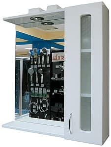 Зеркало для ванной ECE ЕСЕ со стеклом 65 см  