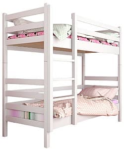 Pat copii JFT Duos 90x200 Alb