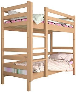 Pat copii JFT Duos 90x200 Nuc Deschis