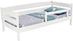 Pat copii JFT Leova 90x200 Alb