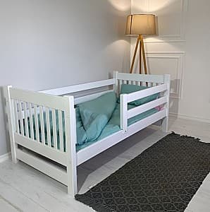 Детская кровать Goydalka TADDY без ящика (1B68-1) Белый 200x90см