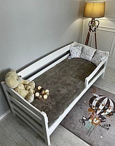 Детская кровать Goydalka AFINA без ящика (1B79-1) Белый 190x80см