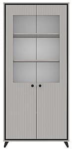 Витрина Yasen Тина 2Д Кашемир (Бежевый) / Черный