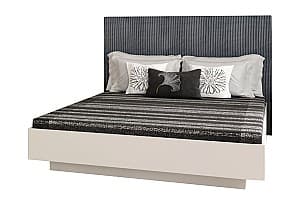 Кровать Yasen Монако LOZ160 (с подъемным механизмом) Кашемир (Бежевый) / Элегантный Серый Софттач