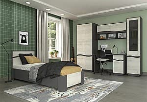 Детская комната Yasen Женева №1 Графит Серый / Дуб Крафт Белый