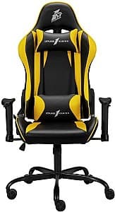 Scaun gaming 1STPLAYER S01 Black/Yellow