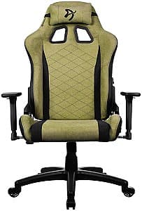 Scaun gaming AROZZI Avanti Soft Fabric Moss Green