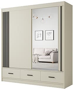 Шкаф-купе Фадоме Canada CA 34-20 Кашемир / Черный