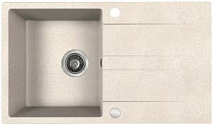 Chiuveta de bucatarie Backer NONA WING IVORY 760x440