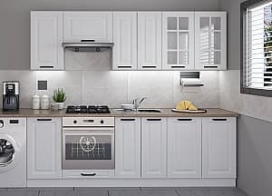 Bucatarie Yasen Scandi 2.4 m Alb