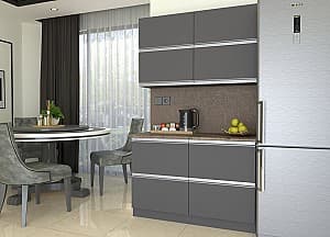 Bucatarie Yasen Madera 1.2 m (sertare) Grafit Gri