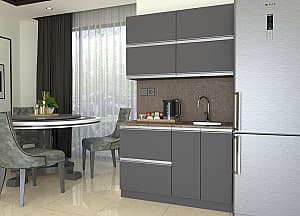 Bucatarie Yasen Madera 1.2 m (dulap sub chiuvetă) Grafit Gri