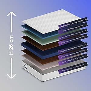 Матрас Almir Memory Ice 80x190 (26 см)