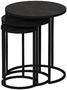 Masa de reviste Trendy Gloria Negru