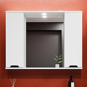 Dulap penal Bayro Etna Duo 100x75 cm Alb Mat