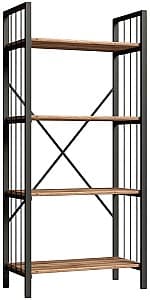 Etajera Trendy GGMBTLKTP001 Stejar (Maro)/Negru