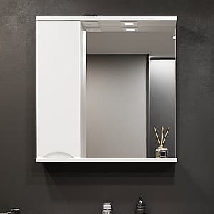 Dulap penal Bayro Elara 65x75 cm Alb Mat / Stâng