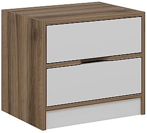 Noptiera Trendy Elina 8171 Nuc (Maro)/Alb