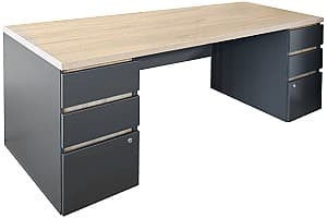 Masa de birou DP Urban Box Incorporat 2000×680 Sonoma/Antracite