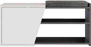 Pantofar Trendy Fiona Bench Antracit (Gri)/Alb