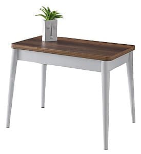 Стол Necoline Dolunay Baroque(Коричневый)/White(Белый)