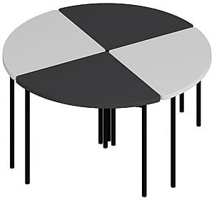 Журнальный столик Trendy Emma 8920 Белый/Антрацит (Серый)