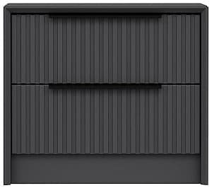 Прикроватная тумбочка Trendy Kale Luxe Soft 4799 Антрацит (Серый)