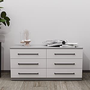 Комод Bayro Serenity 120x56x45 см Мокрый Асфальт