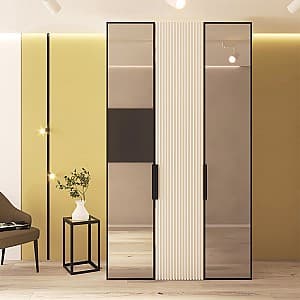 Dulap Bayro Modena 135x240x53 cm Alb