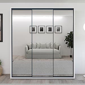 Шкаф-купе Bayro Parma 200x225x60 см Белый