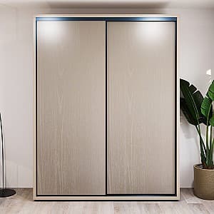 Dulap-Cupe Bayro Murano 180x230x60 Piatra Gri