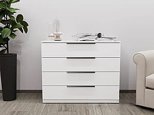 Комод Bayro Murano 100x81x45 см Белый Мат