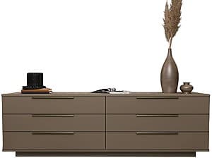 Комод Bayro Napoli Серый Камень 180x56x50 см