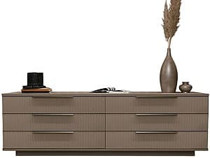 Comoda Bayro Napoli Piatra Gri 180x56x50 cm (Positano)