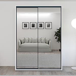 Шкаф-купе Bayro Parma 160x225x60 см Белый