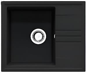 Кухонная мойка SanDonna Alina 590 Metallic Black