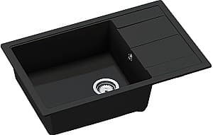 Chiuveta de bucatarie SanDonna Ines 780 Metallic Black