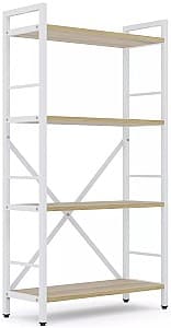 Etajera Nex Loft Alb/Stejar Artisan (Maro)