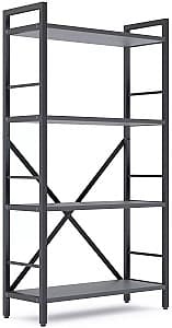 Etajera Nex Antracit (Gri) 4 rafturi