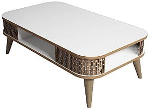 Masa de reviste Trendy Eylul Alb