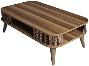 Masa de reviste Trendy Eylul Nuc (Maro)