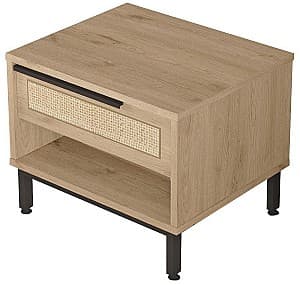 Noptiera Trendy ON14-SU Nuc (Maro)/Stejar (Bej)